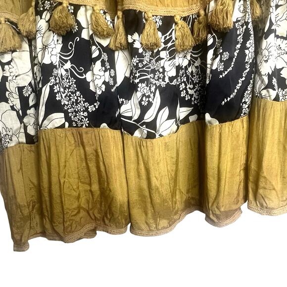 Sacred Threads Maxi Skirt Sz Large NWT Boho Bohemian Hippie Peasant Earthy Artsy - Picture 6 of 8